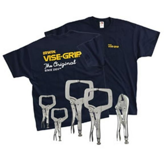 IRWIN VISE-GRIP 544T Locking Clamp And Pliers Set- 5 pc.
