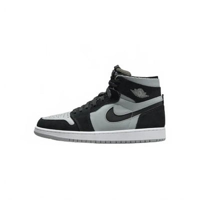 Men's Jordan 1 Zoom CMFT 'Black Light Smoke Grey' (CT0978-001) - 12.5