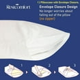 thumbnail image 5 of Rest Comfort 100% Long Staple Cotton Luxury Hotel Pillow Case Protector, Standard 2-Pack, 5 of 8