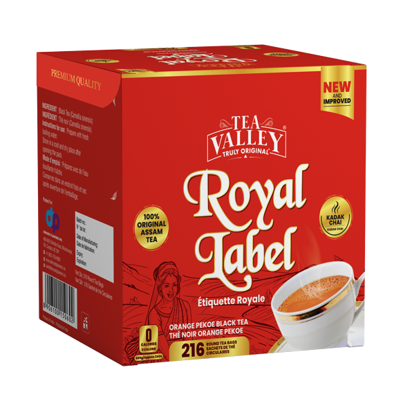 Tea Valley Orange Pekoe 216 sachets prêts à infuser