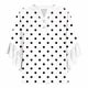 thumbnail image 4 of Tejiojio Women's Casual Printed Top Lace Trim V-Neck 3/4 Sleeves Button Down Fashionable Daily Wear, 4 of 6