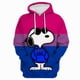 thumbnail image 2 of Sudadera con capucha con estampado de dibujos animados de Snoopy Kawaii para mujer, ropa deportiva holgada informal suave para mujer, sudadera de polar cálida para mujer 2024, 2 of 4