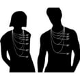 thumbnail image 4 of 16-36" Stainless Steel Double Chain Cuban Women Men Necklace 3mm 5mm 7mm Lobster, 4 of 6
