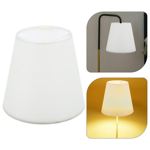 Moluckfu Modern Lamp Shade Beige Round Shape For Living Room 1Set 5.5x5.5x5.1in