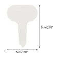 100 Pcs Plant Labels White Garden Labels Tags Plastic Plant Markers for