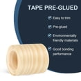 thumbnail image 4 of Banda de Bisel Uxcell, Cinta de Chapa de Madera Pre-pegada Flexible para Madera Contrachapada con Adhesivo de Fusión en Caliente para Muebles Pino 2.99" x 10 pies, 4 of 7