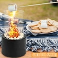thumbnail image 6 of Gustave Tabletop Fire Pit Bowl Mini Portable Table Top Fireplace for Indoor Outdoor Home Patio Decor, 6 of 10