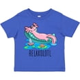 thumbnail image 3 of Inktastic Relaxolotl- cute axolotl on summer vacation Boys or Girls Toddler T-Shirt, 3 of 5