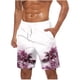 thumbnail image 1 of Pantalones Cortos Casuales para Hombre Imprimir con Bolsillos Pantalones de Playa de Cintura Elástica, Pantalones Cortos de Cintura Elástica para Hombre, 1 of 9