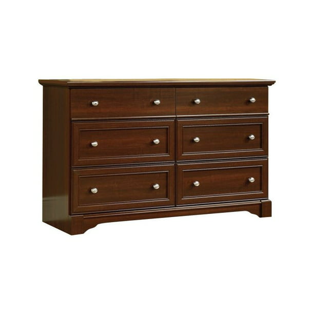 6 Drawer Dresser Select Cherry Finish, Cherry Wood Baby Dresser