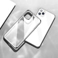 thumbnail image 2 of i-Blason [Prism Series] Designed for Apple iPhone 11 Pro Max 2019 6.5 inch Case, 9H Tempered Glass Back Cover with Frame Scratch-Resistant, Slim Protective Case (Gray), 2 of 9