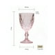 thumbnail image 5 of Juego Xtellar 6 Copas De Vino Grande Agua Vidrio Cristal Color Rosa, 5 of 5