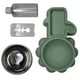 thumbnail image 2 of Comedero Doble para Mascota color Verde, 2 of 3