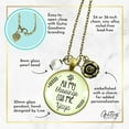 thumbnail image 5 of Yaya Necklace My Blessings Gutsy Goodness Greek Grandma Gift Adult Female Bronze Metal, 5 of 8
