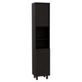 thumbnail image 1 of TUHOME Hobart Pantry  Engineered Wood Pantries in  Black, 1 of 9