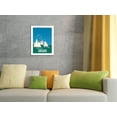 thumbnail image 4 of Chicago Illinois - The Windy City - Vintage Airline Travel Poster by Edward McKnight Kauffer c.1948 - Fine Art Rolled Canvas Print 16in x 20in, 4 of 4
