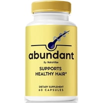 Abundant Capsules, Official Abundant Formula Hair Care Pills for Thicker, Fuller, and Healthier Hair, The Ultimate Hair Revival and Regrowth Solution, Reviews (60 Capsules)