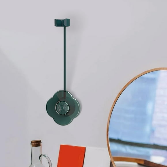 Soporte para secador de pelo shamjiam Verde Redondo