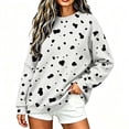 thumbnail image 6 of YOIAVAIOY Lightweight Long Sleeve Athletic Sweatshirts Loose Fit Crewneck Pullover Sweatshirt Outdoor Hiking Graphic Pullovers L, 6 of 9