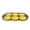 Yellow, variant on BOKYAN Foldable Press Type Silicone 6 Cupcake Baking Tray Cake Maker Easy Release Muffin Pan for Home Kitchen Baking Essentials Non-Stick Tool Gray