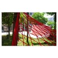 thumbnail image 5 of 9 Strand Nylon Rope Hammock, Portable Camping Leisure Mesh Hammock (Red), 5 of 5