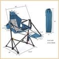 thumbnail image 5 of Arrowhead Outdoor Folding Hammock Camp Chair 1-Person Hammock-style with Detachable Footrest, 5 of 12