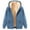 Blue/winter jackets for women, variant on yardsong Womens Hoodies Coat Winter Warm Sherpa Lined Zip Up Fleece Hooded Sweatshirt Jackets Casual Thick Coats with Pockets 2025 Beige,XXL