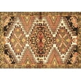 thumbnail image 1 of Ahgly Company Machine Washable Indoor Rectangle Persian Brown Traditional Area Rugs, 2' x 4', 1 of 4