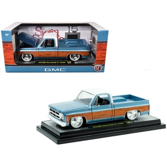 M2 Machines 1973 Chevrolet Cheyenne 10 Diecast Truck, Dark Blue