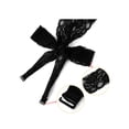 thumbnail image 2 of Sostén elástico ajustable para mujeres INSPIRE CHIC con tirantes de encaje negro-1, 2 of 4