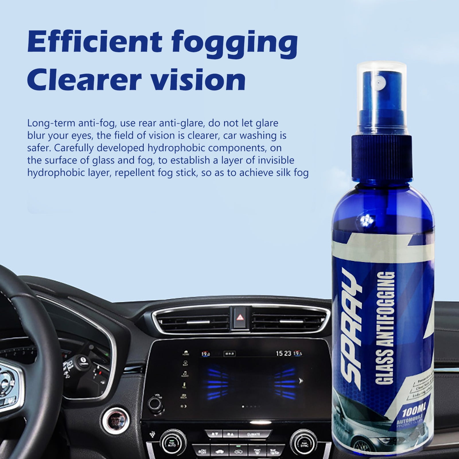 Car Anti Fog Wipes vehicle Rearview Mirror Cleaner Car Accessories For  Glasses Car windshield SUV Truck Auto Camera Lens defog - AliExpress