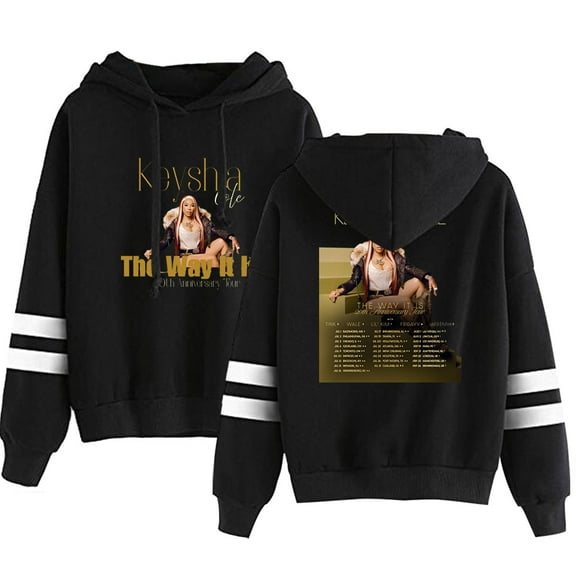 keyshia Cole Tour 2025 Merch Men/Women Hooded Sweet Streetwear Hooded Long Sleeve