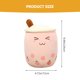 thumbnail image 5 of KAKOWELY Almohada de simulación con forma de taza de té con leche, adorable muñeca de taza de té con leche, juguete de almohada, 5 of 5