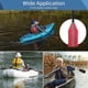 thumbnail image 4 of Eigraketly Kayak bandera de seguridad remolque kayak pesca barco banderas reemplazo reutilizable ligero canotaje señal roja reflectante Type3 NO3, 4 of 6