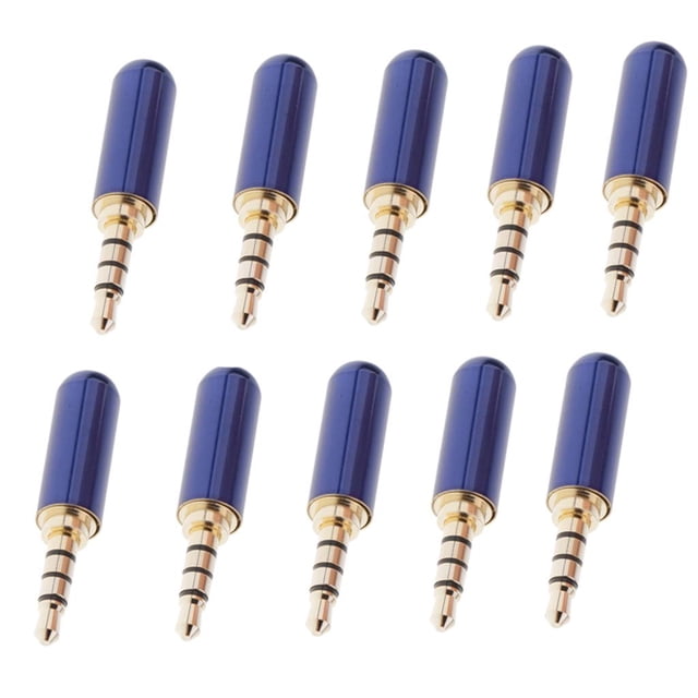 Enchufe adaptador de conector de sonido para auriculares estéreo x 3,5 mm CUTICAT conector de auriculares de 3
