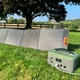 thumbnail image 3 of 200-Watt Portable Solar Panel by Yard Force, Foldable Waterproof for Outdoor Power connect USB, Power Station/Generator, Chainable, 3 of 7