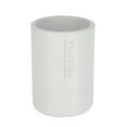 thumbnail image 3 of Pure Matte White Bathroom Tumbler - Polyresin Toothbrush Holder, Contemporary Style for Elegant Bathrooms, 3 of 7