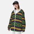 thumbnail image 5 of Balery Carnival Mardi Gras Men's Women's UPF 50+ Sun Protection Lightweight Hoodie Performance Long Sleeve Shirt for Fishing Running-X-Large, 5 of 9