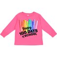 thumbnail image 3 of Inktastic Happy One Hundred Days of School Math Blocks Boys or Girls Long Sleeve Toddler T-Shirt, 3 of 5