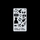 thumbnail image 1 of 1 unid Plantillas de dibujo Diseño hueco Plantilla de material de PET Reutilizable para niños E Abanopi Plantilla, 1 of 7
