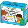 Key Education Publishing On My Own: Art/Cooking/Life Skills Learning Cards, Grades PreK - 2