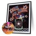 thumbnail image 1 of Cuadros Decorativos Kit de pintura de diamante 5D Día de la Independencia Taladro redondo completo Imagen de pared de bricolaje Sywqhk Nuevos Originales, 1 of 1