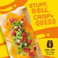 thumbnail image 3 of Old El Paso Cheesy Chimichanga Kit with Queso Sauce, Easy Meal Prep, 4 Ct, 8.28 oz, 3 of 14