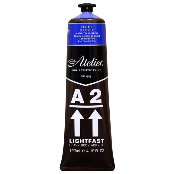 A>2 Chroma Lightfast Heavy Body Acrylic - Cobalt Blue Hue