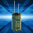 thumbnail image 1 of Kit Surtido De Condensadores Electrolíticos Radiales De Color Verde, 16-450 V, 100 Uf-10000 Uf, Piezas De Circuito Para Bricolaje, Componentes Electrónicos., 1 of 7