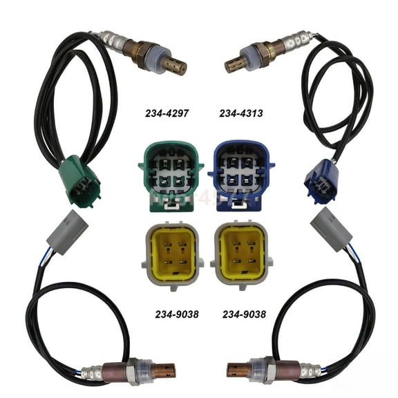 4pcs Up Down Oxygen Sensor For 2011-2012 Nissan Frontier Pathfinder Xterra 4.0L
