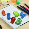 thumbnail image 3 of The Pencil Grip Premium Pencil Grips Assortment Pack, Universal Ergonomic Writing Aid For Righties And Lefties, Colorful Pencil Grippers, Includes 6 Different Grips, Assorted Colors, 6 Count, 3 of 7
