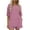 Rose Red, variant on Ekouaer Womens 100% Cotton 2 Pieces Short Sets Summer Short Sleeve Outfits Casual Matching Lounge Set with Pockets