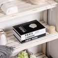 thumbnail image 7 of Decorative Books for Home Decor, 3 Pcs Coffee Table Books Decor, Faux Books for Decoration, White Decor Books, Fashion Books Decor, Designer Books Decor Set for Living Room, Shelf Decor, 7 of 7