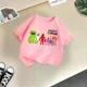 thumbnail image 3 of Camiseta de dibujos animados de verano para niños, camiseta de moda para niños y niñas con juegos populares de Harajuku, ropa para bebés, 3 of 5